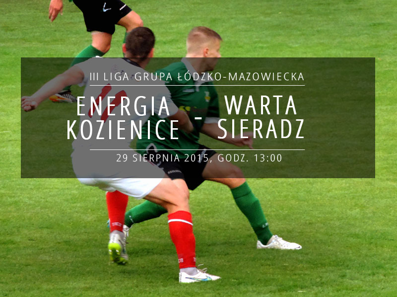 zapowiedź meczu Energia Kozienice - Warta Sieradz