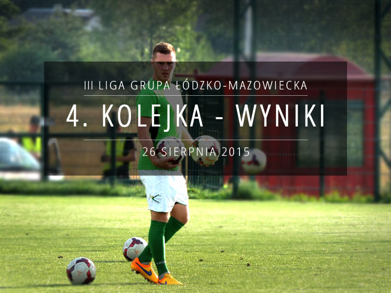 4. kolejka spotkań 3 ligi - podsumowanie