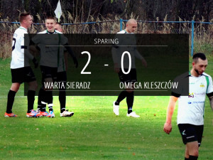 Wygrana w sparingu Warta Sieradz - Omega Kleszczów 2:0