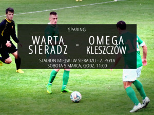 Warta Sieradz - Omega Kleszczów (sparing)